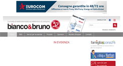 Desktop Screenshot of biancoebruno.it