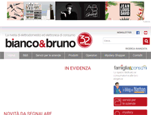 Tablet Screenshot of biancoebruno.it